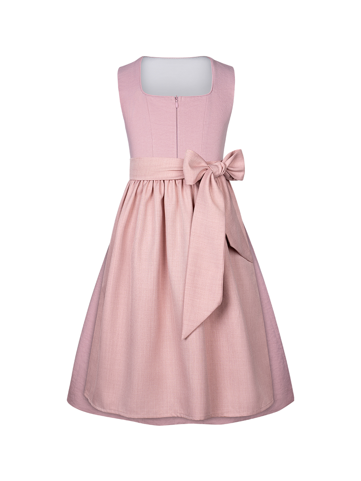 Dirndl Mini Blau in Rosa