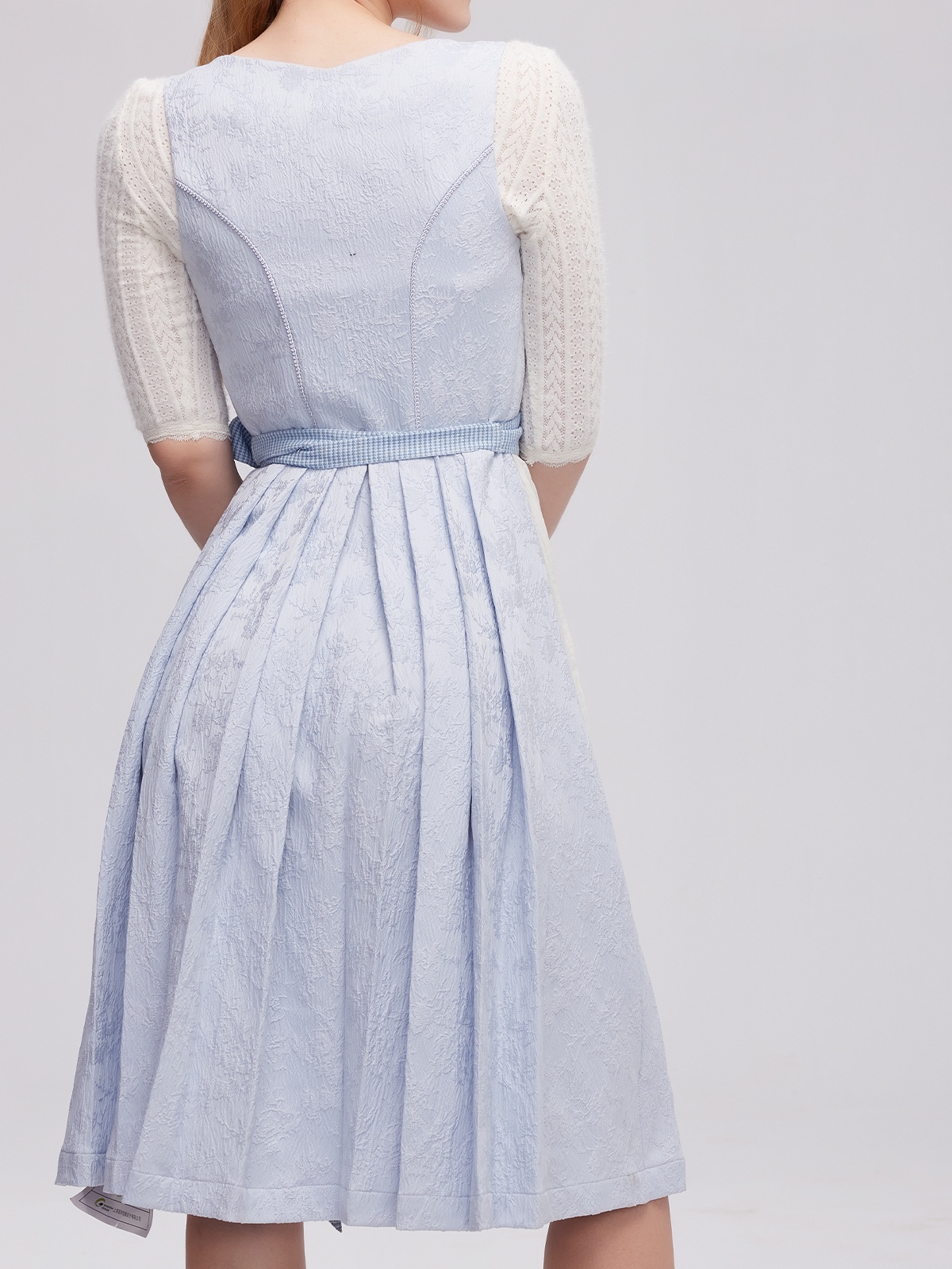 Dirndl Bluse in Blau