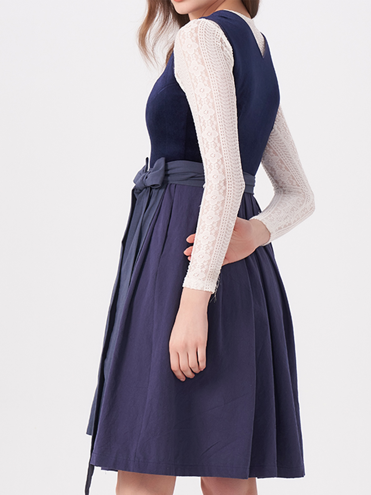 Dirndl in Blau