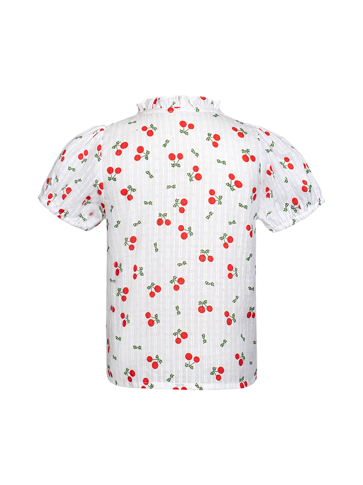 Blaues Dirndl mit Spitzenbluse